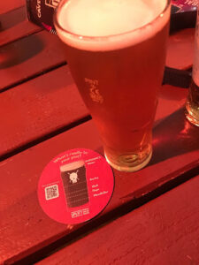 glyphosate beware’ beer mats